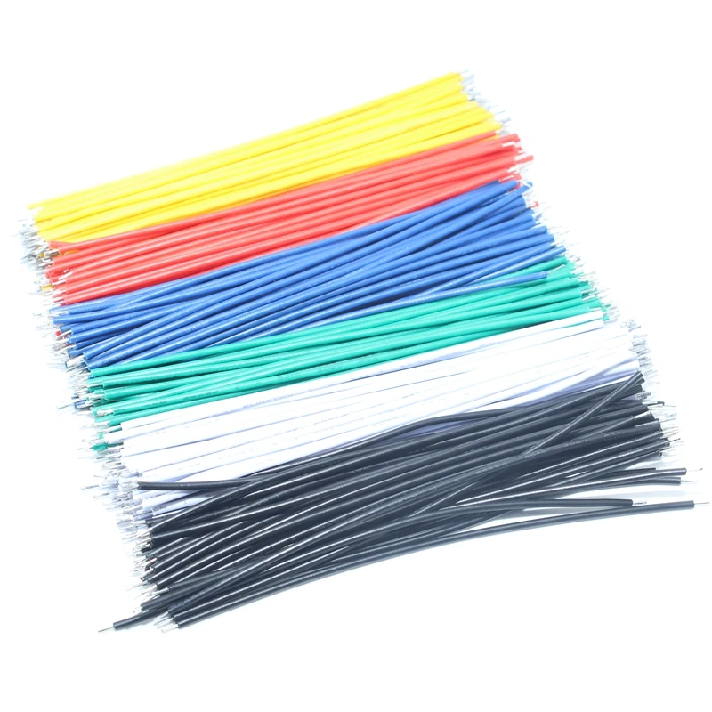 100pcs/Lot Tin-Plated Breadboard Jumper Cable Wire 10cm 24AWG For Arduino 5 Colors Flexible Two Ends PVC Wire Electronic
100pcs/Lot Tin-Plated Breadboard Jumper Cable Wire 10cm 24AWG For Arduino 5 Colors Flexible Two Ends PVC Wire Electronic