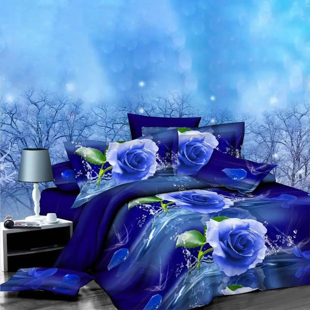 Adeeing 3D Rose Flower Twin Queen King Size Bedding Pillowcase Quilt Duvet Cover Set
Adeeing 3D Rose Flower Twin Queen King Size Bedding Pillowcase Quilt Duvet Cover Set