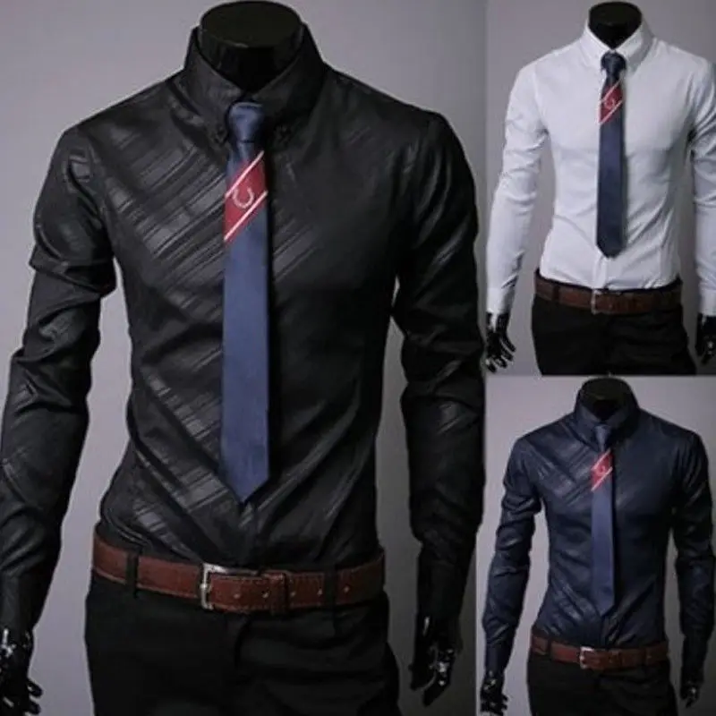 2019 New Style Hot Fashion Men's Luxury Stylish Casual Solid Shirts Long Sleeve Button Slim Fit Cotton
2019 New Style Hot Fashion Men's Luxury Stylish Casual Solid Shirts Long Sleeve Button Slim Fit Cotton