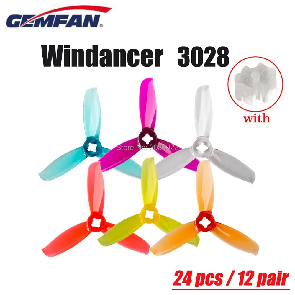 24 шт./12 пар Gemfan Windancer 3028 пропеллер 3 дюйма ПК 3-лопастной CW CCW FPV Пропеллер Мини-реквизит для 3-дюймового FPV гоночного дрона
24 шт./12 пар Gemfan Windancer 3028 пропеллер 3 дюйма ПК 3-лопастной CW CCW FPV Пропеллер Мини-реквизит для 3-дюймового FPV гоночного дрона