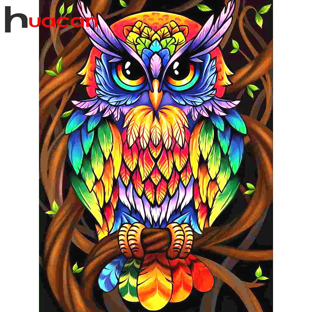Huacan 5d Diamond Painting Owl Full Square Diamond Mosaic Animals New Diamond Embroidery Cross Stitch Kits Needlework
Huacan 5d Diamond Painting Owl Full Square Diamond Mosaic Animals New Diamond Embroidery Cross Stitch Kits Needlework