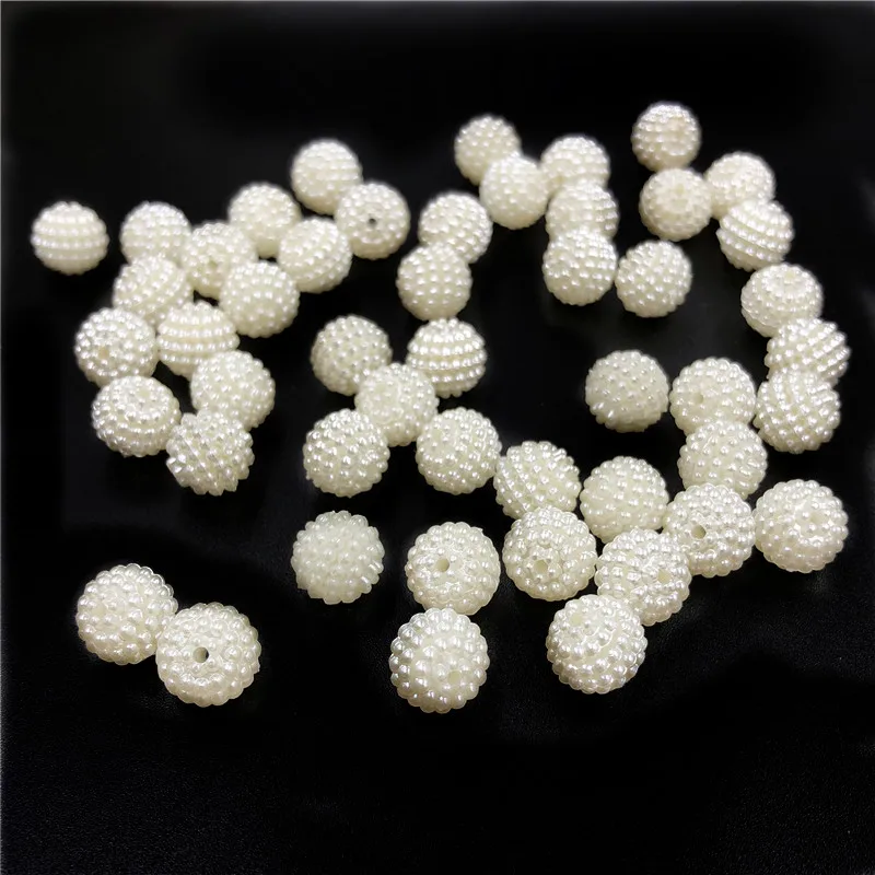 Fashion 10/12/14/18/20mm White Bayberry ball Loose Beads For Bracelet Necklace DIY Imitation Pearl Acrylic Jewelry Accessori
Fashion 10/12/14/18/20mm White Bayberry ball Loose Beads For Bracelet Necklace DIY Imitation Pearl Acrylic Jewelry Accessori
