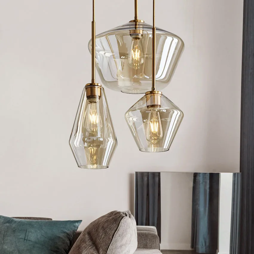 Nordic Led Glass Pendant Lights Transparent/Champagne Color Modern Pendant Lamp Cafe Restaurant Sitting Room Lighting Fixtures
Nordic Led Glass Pendant Lights Transparent/Champagne Color Modern Pendant Lamp Cafe Restaurant Sitting Room Lighting Fixtures