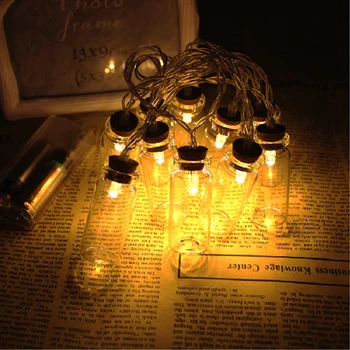 String Fairy Lighting Wishing Bottle Shape 10/20 Led Holiday Decoration Lighting for Home Use Wedding Party Outdoor Garden Decor
String Fairy Lighting Wishing Bottle Shape 10/20 Led Holiday Decoration Lighting for Home Use Wedding Party Outdoor Garden Decor