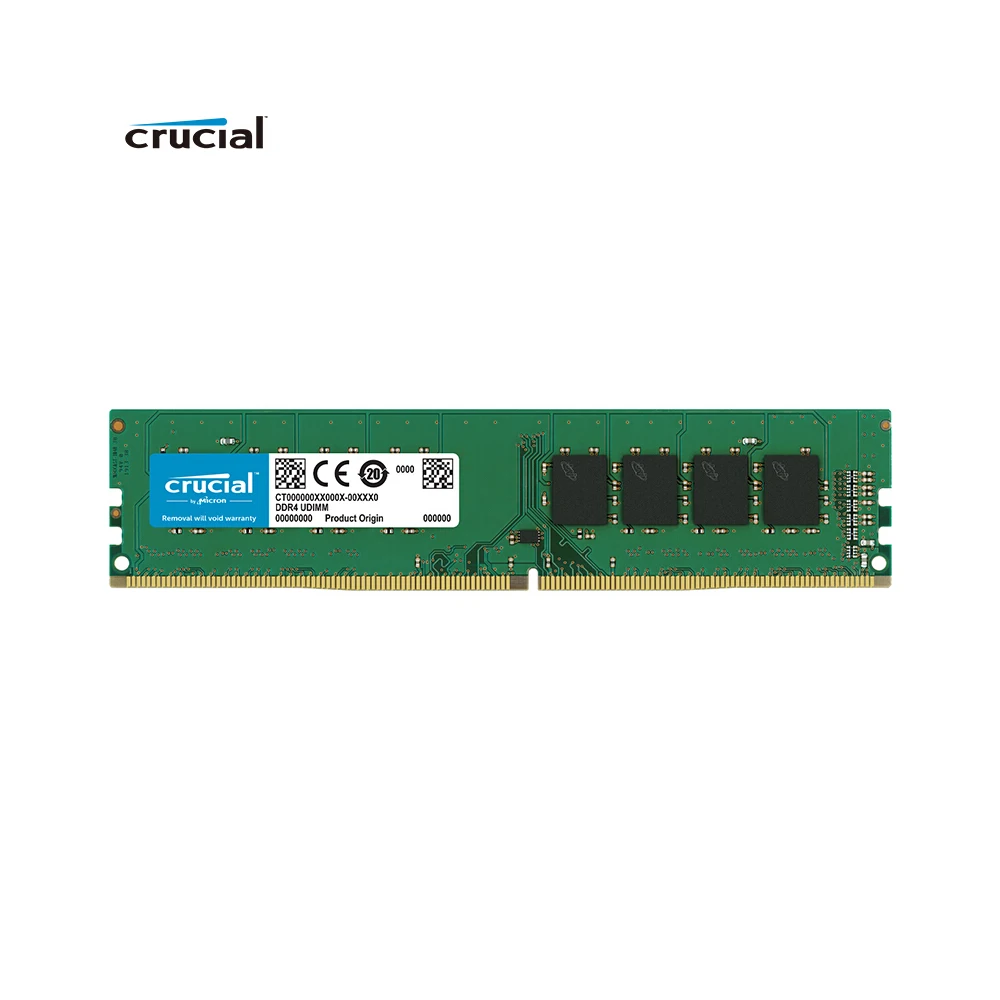 Crucial DDR4 2666 Memory RAM 8G 2666 MT/s 288-Pin 1.2V for Desktop CT16G4DFS8266
Crucial DDR4 2666 Memory RAM 8G 2666 MT/s 288-Pin 1.2V for Desktop CT16G4DFS8266