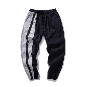 Autumn New Sweatpants Men Elastic Waist Fashion Contrast Color Casual Joggers Pants Man Streetwear Hip Hop Loose Track Pants 
Autumn New Sweatpants Men Elastic Waist Fashion Contrast Color Casual Joggers Pants Man Streetwear Hip Hop Loose Track Pants