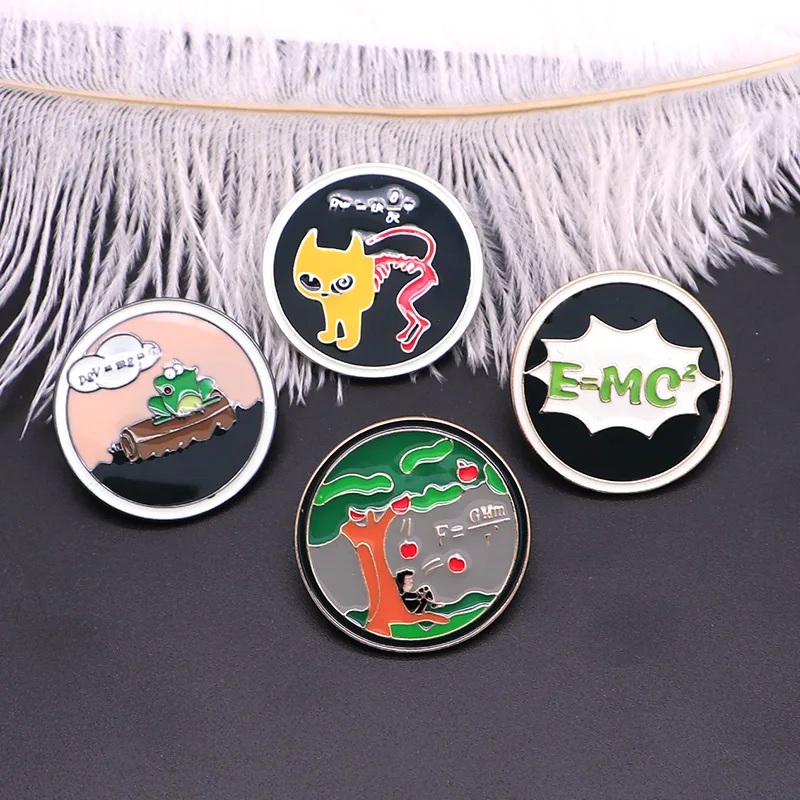 Physical Formula Brooches Newton Einstein Enamel Pin for Kids Lapel Pin Hat Bag Pins Denim Jacket Women Brooch Badge Q1098
Physical Formula Brooches Newton Einstein Enamel Pin for Kids Lapel Pin Hat Bag Pins Denim Jacket Women Brooch Badge Q1098