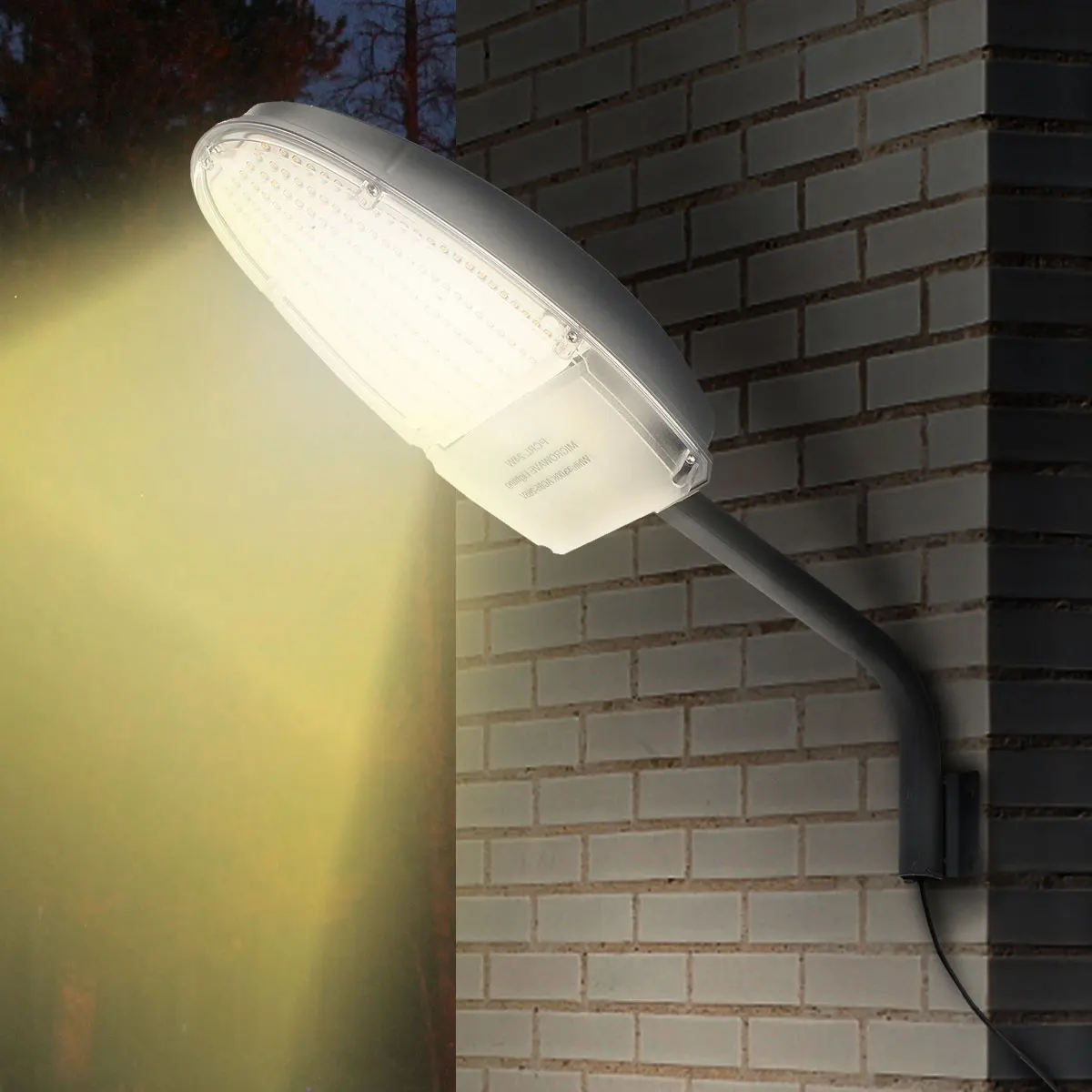 

24W LED Lamp Road Street Flood Light White/Warm 85-265V 2400 Garden Light Sensor Control Durable Energy Conservation Waterproof