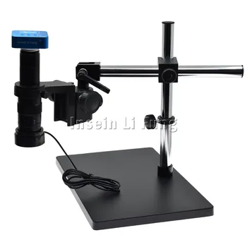 20MP 1080P 60fps Industry Video Microscope Camera HDMI USB TF Card Storage+10-300X Zoom C Mount Lens+LED Light+Rotating Bracket
20MP 1080P 60fps Industry Video Microscope Camera HDMI USB TF Card Storage+10-300X Zoom C Mount Lens+LED Light+Rotating Bracket