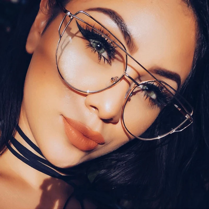 New Fashion Cat Eye Glasses For Women Glasses Men Optical Lens Glasses Metal Frame Sunglasses Female Vintage Transparent Glasses
New Fashion Cat Eye Glasses For Women Glasses Men Optical Lens Glasses Metal Frame Sunglasses Female Vintage Transparent Glasses