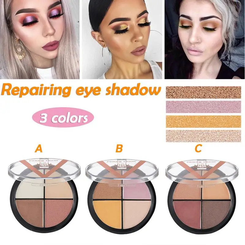 4-color High-gloss Eye Shadow Repair Capacity Cream Brightening Powder Three-dimensional Brightening Complexion Shadow Concealer
4-color High-gloss Eye Shadow Repair Capacity Cream Brightening Powder Three-dimensional Brightening Complexion Shadow Concealer