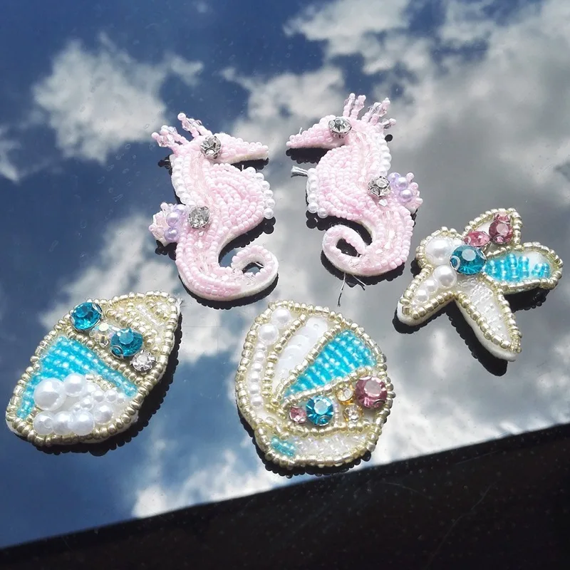 Fresh Diy Handwork Bead Cloth Appliques 3D Diy Shell Starfish Conch Seabirds Bag Decorate Shoes Hats Patches for Clothes Hat
Fresh Diy Handwork Bead Cloth Appliques 3D Diy Shell Starfish Conch Seabirds Bag Decorate Shoes Hats Patches for Clothes Hat