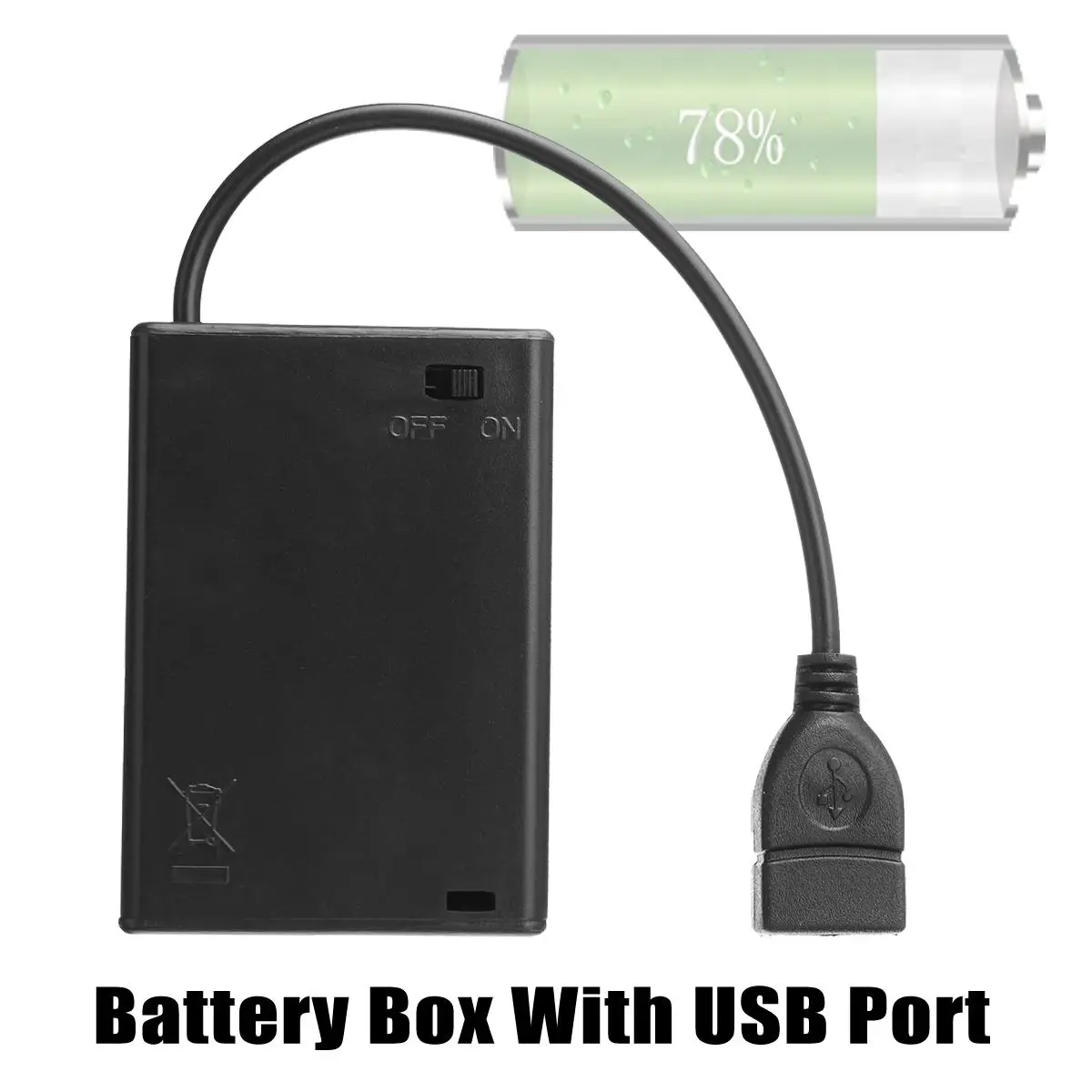 Battery Box With USB Port For Legoing For Lepin Led Light Kit Lighting Bricks Battery Storage Box Consumer Electronic Accessory
Battery Box With USB Port For Legoing For Lepin Led Light Kit Lighting Bricks Battery Storage Box Consumer Electronic Accessory
