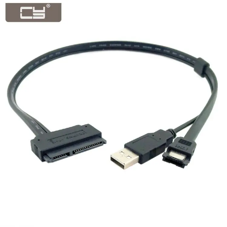 CYDZ 50cm 2 5" inch Hard Disk Drive SATA 22Pin to eSATA Data USB Powered Cable
CYDZ 50cm 2 5" inch Hard Disk Drive SATA 22Pin to eSATA Data USB Powered Cable