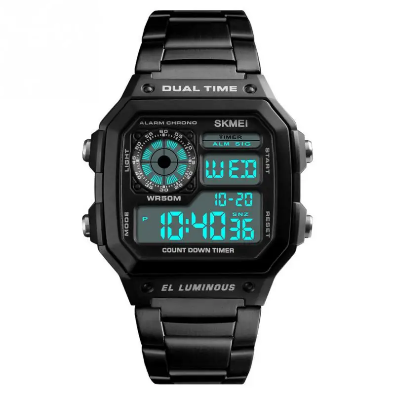 Watch for Man Fashionable Luminous Durable 50m Waterproof Wristwatch Date and Time
Watch for Man Fashionable Luminous Durable 50m Waterproof Wristwatch Date and Time