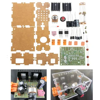 CLAITE DIY 2.0 Dual Channel Power Amplifier Kit Electronic Board AC/DC Power Supply Module With Housing DC 12V
CLAITE DIY 2.0 Dual Channel Power Amplifier Kit Electronic Board AC/DC Power Supply Module With Housing DC 12V