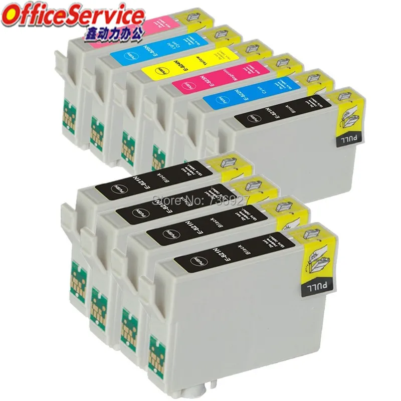 10X Compatible Ink cartridge T0821N 82N For Epson Stylus Photo TX650 TX700W TX710W T50 R290 inkjet printer
10X Compatible Ink cartridge T0821N 82N For Epson Stylus Photo TX650 TX700W TX710W T50 R290 inkjet printer
