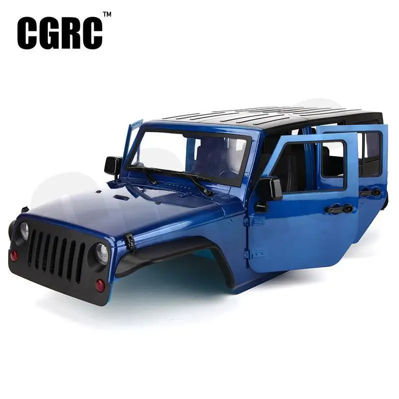 Несобранный корпус автомобиля с колесной базой 12 3 дюйма 313 мм для 1/10 RC Crawler jeep Cherokee