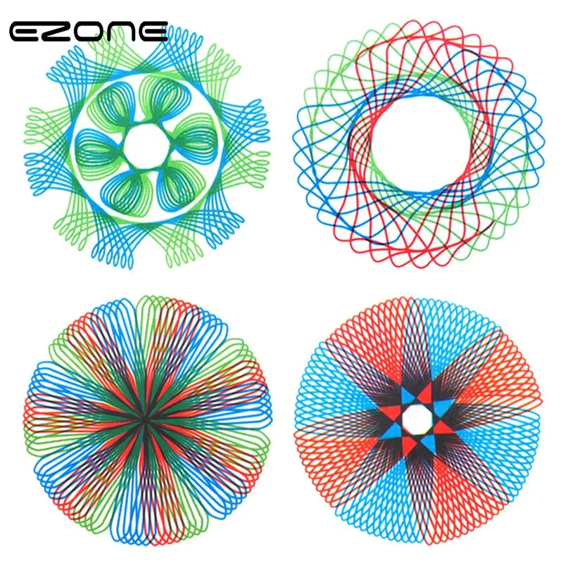 EZONE 1PC Multi-function Puzzle Spirograph Geometric Painting Ruler Stationery For Students Supply Creative Gift Color Random
EZONE 1PC Multi-function Puzzle Spirograph Geometric Painting Ruler Stationery For Students Supply Creative Gift Color Random