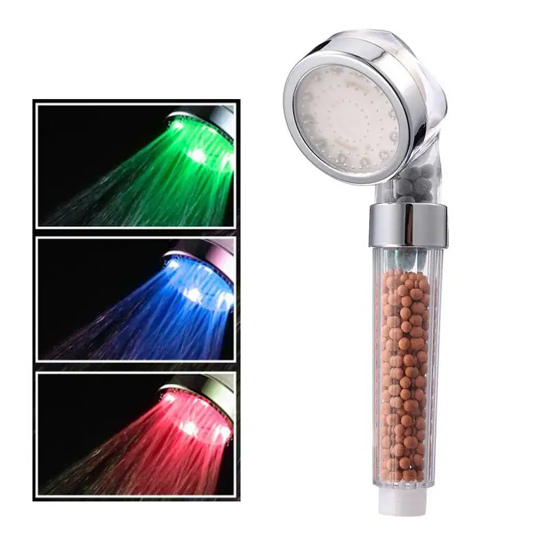 Anion Shower SPA LED Shower Head Pressurized Water - Saving Temperature Control Colorful Handheld Big Rain Shower Nozzle
Anion Shower SPA LED Shower Head Pressurized Water - Saving Temperature Control Colorful Handheld Big Rain Shower Nozzle