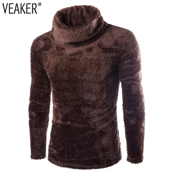 2020 Autumn Winter Men's Velvet Fleece T Shirts Solid Color turtleneck Warm Soft Long sleeve T shirt Slim Fit Fleece t Shirts
2020 Autumn Winter Men's Velvet Fleece T Shirts Solid Color turtleneck Warm Soft Long sleeve T shirt Slim Fit Fleece t Shirts