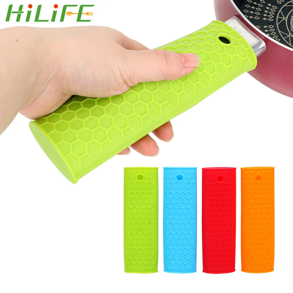 HILIFE Potholder Pan Pot Handle Cover Cookware Parts Silicone Saucepan Skillet Holder Grip Kitchen Accessories Non-slip
HILIFE Potholder Pan Pot Handle Cover Cookware Parts Silicone Saucepan Skillet Holder Grip Kitchen Accessories Non-slip
