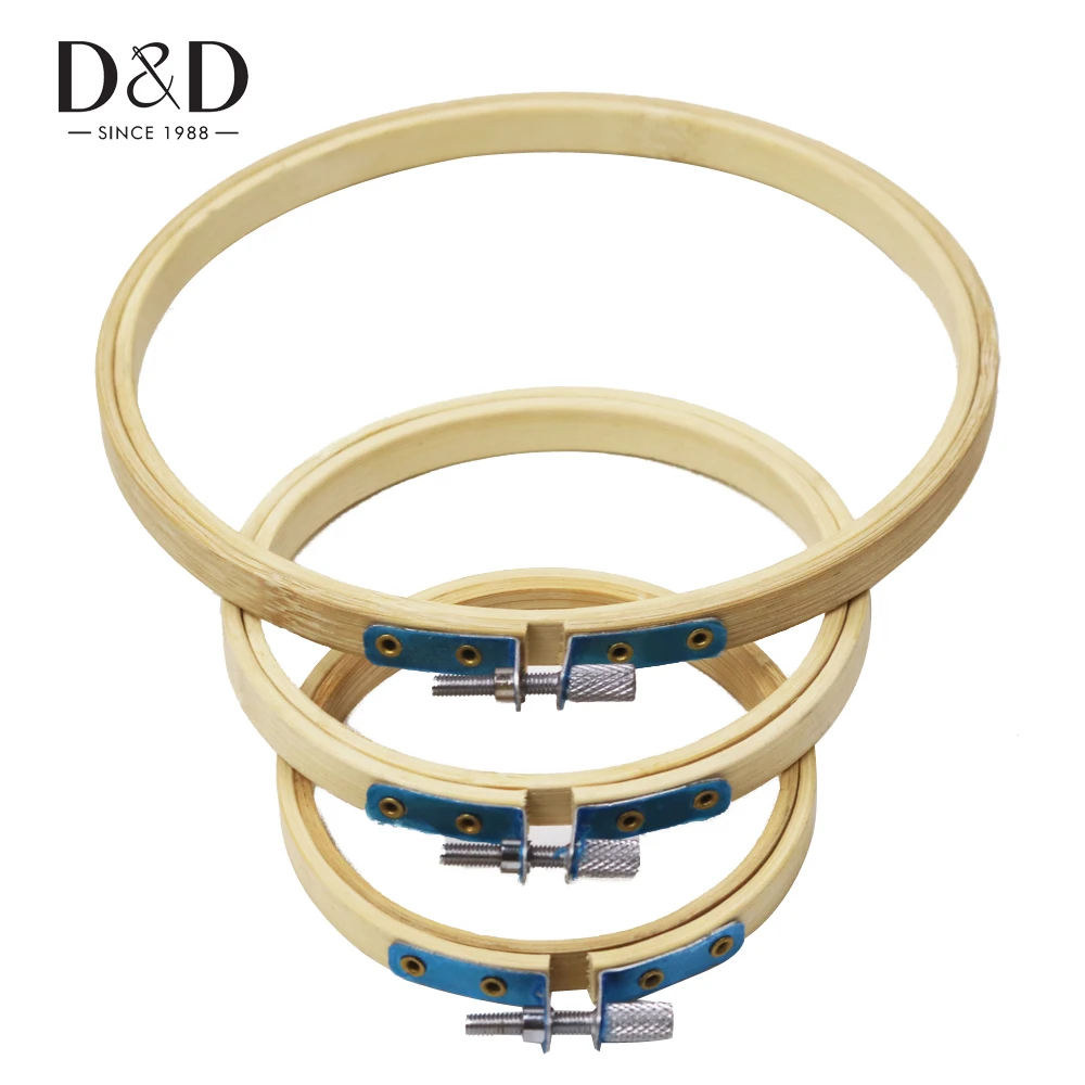 D&D 3Sizes/Set Bamboo Frame Embroidery Hoop Handy Cross Stitch Machine Embroidery Hoop Ring Sewing Tools
D&D 3Sizes/Set Bamboo Frame Embroidery Hoop Handy Cross Stitch Machine Embroidery Hoop Ring Sewing Tools