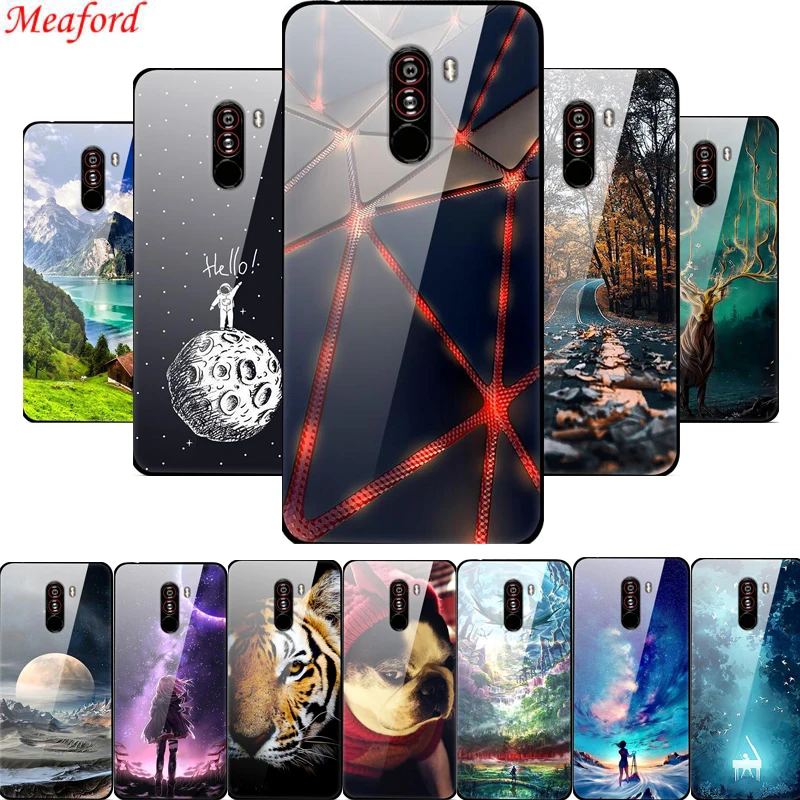 Poco F1 Case For Xiaomi Pocophone F1 6.18 Case Luxury Glass Hard PC Back Cover For Coque Xiaomi Pocophone F1 Case TPU Frame F 1
Poco F1 Case For Xiaomi Pocophone F1 6.18 Case Luxury Glass Hard PC Back Cover For Coque Xiaomi Pocophone F1 Case TPU Frame F 1