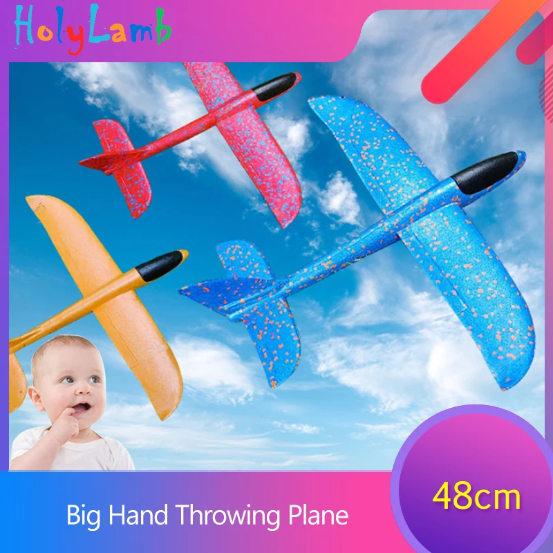 48cm Big Throwing Glider Aircraft Airplane Toy Children Plane Model Outdoor Fun Toys Children's Throwing Glider Toys For Child
48cm Big Throwing Glider Aircraft Airplane Toy Children Plane Model Outdoor Fun Toys Children's Throwing Glider Toys For Child