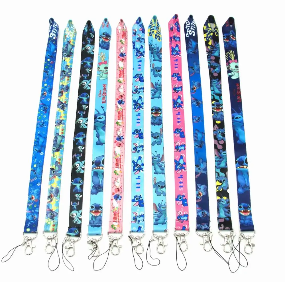 10 PCS Lilo & Stitch key lanyards id badge holder keychain straps for mobile phone Free Shipping
10 PCS Lilo & Stitch key lanyards id badge holder keychain straps for mobile phone Free Shipping