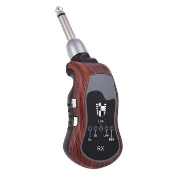 Portable UHF Guitar Wireless System Transmitter + Receiver 10 Channels Built-in 5 Effects for Electric Guitar Bass
Portable UHF Guitar Wireless System Transmitter + Receiver 10 Channels Built-in 5 Effects for Electric Guitar Bass