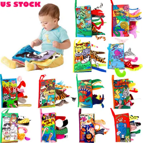 2019 Cartoon Cloth Book Kids 3D Animal Tails Cloth Book Baby Puzzle Toy Development Toddler Infant Learning Education Books
2019 Cartoon Cloth Book Kids 3D Animal Tails Cloth Book Baby Puzzle Toy Development Toddler Infant Learning Education Books