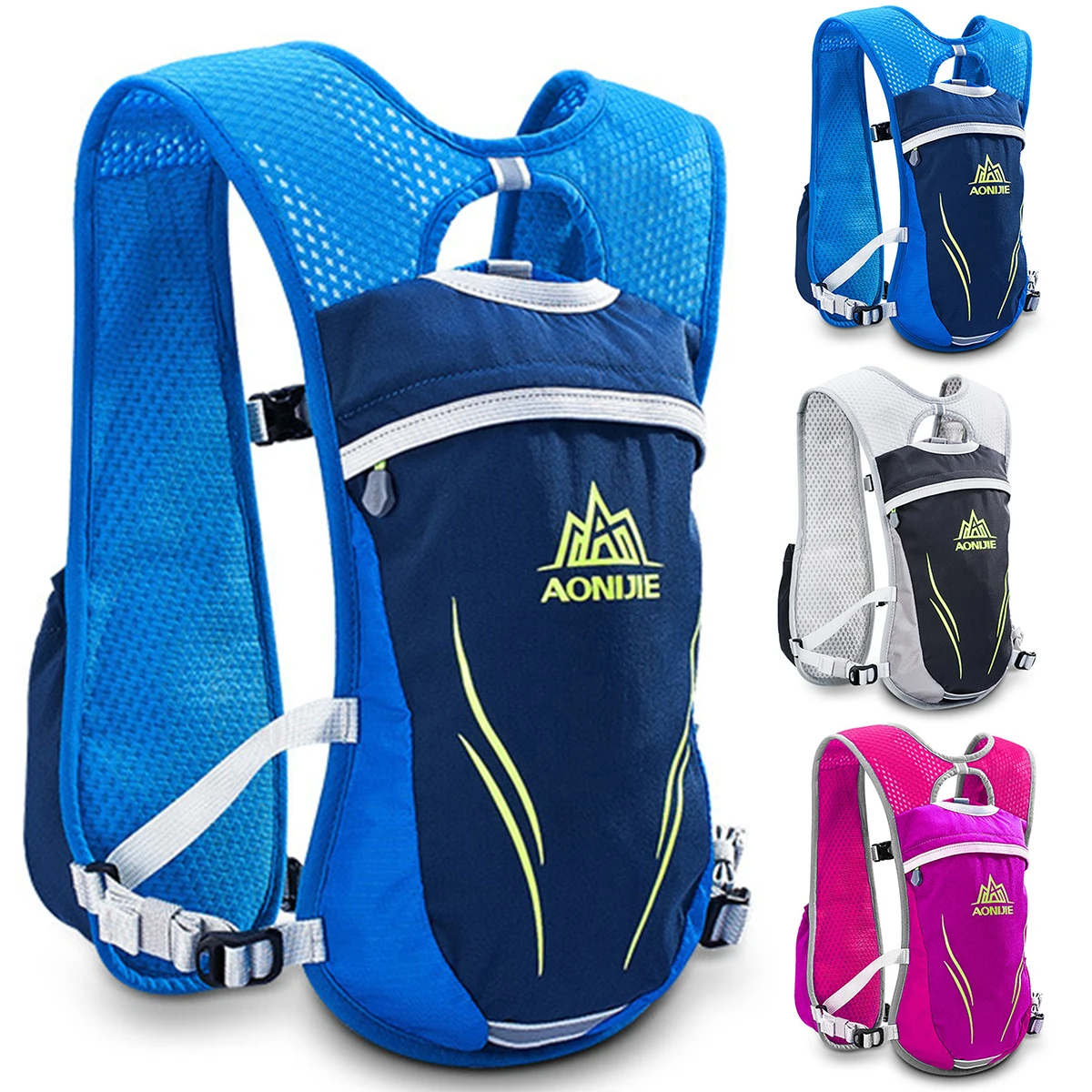 5.5L Multifunctional Running Backpack Hydration Pack Lightweight Running Vest Outdoor Sports Outdoor Camping Camelback Water Bag
5.5L Multifunctional Running Backpack Hydration Pack Lightweight Running Vest Outdoor Sports Outdoor Camping Camelback Water Bag