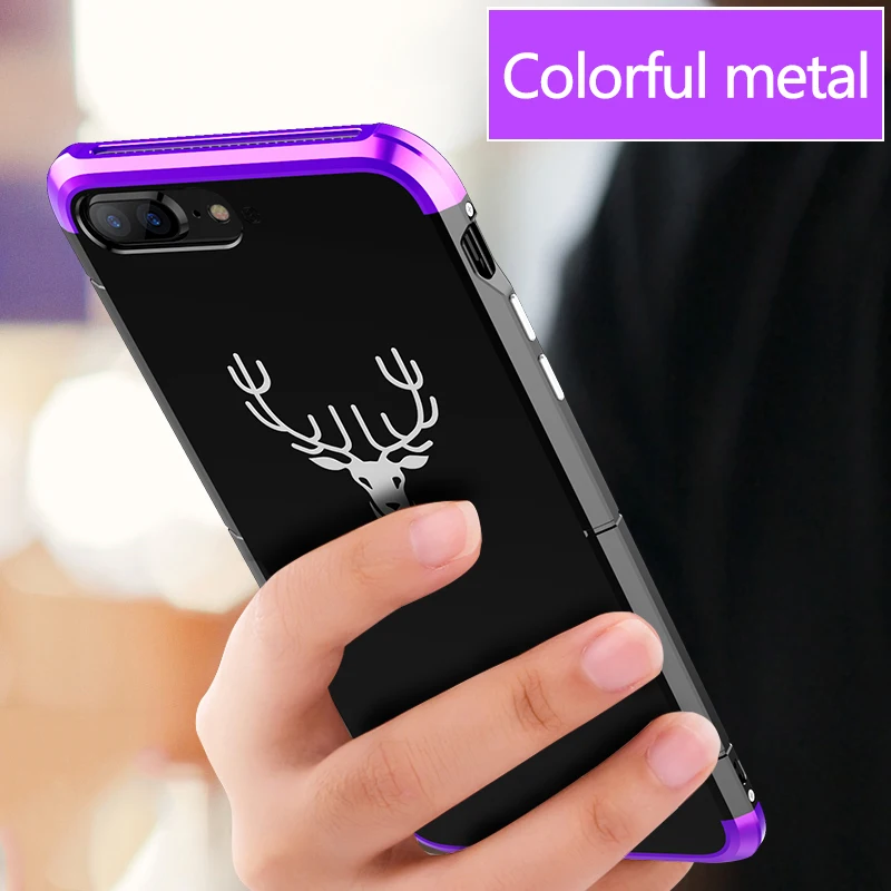 Anti-Shock Armor Metal Phone Case For iphone X XS XR XS MAX 6 6S 7 8 Plus plating Aluminium Frame Hard PC Back Cover
Anti-Shock Armor Metal Phone Case For iphone X XS XR XS MAX 6 6S 7 8 Plus plating Aluminium Frame Hard PC Back Cover