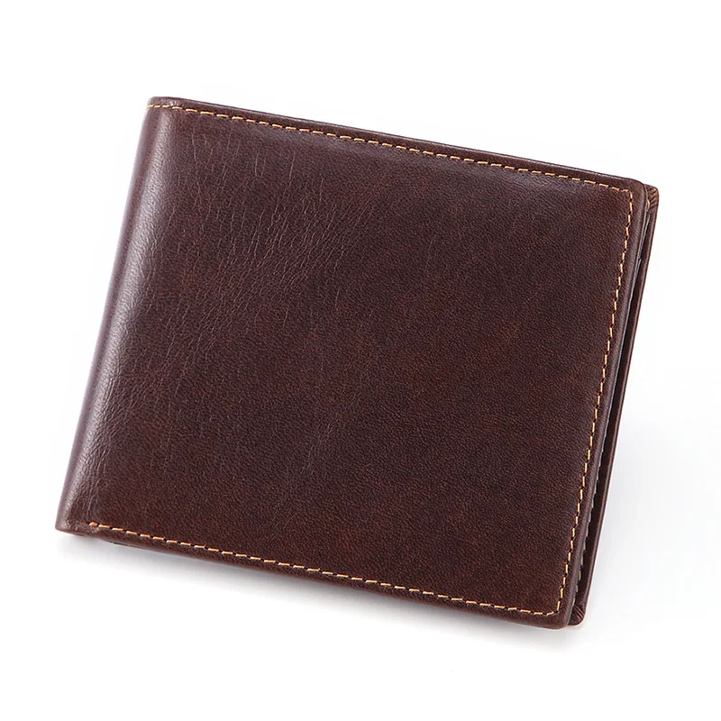 New leather wallet multi-card Retro Leather billfold anti-RFID fashionable short men's Wallet Notecase
New leather wallet multi-card Retro Leather billfold anti-RFID fashionable short men's Wallet Notecase