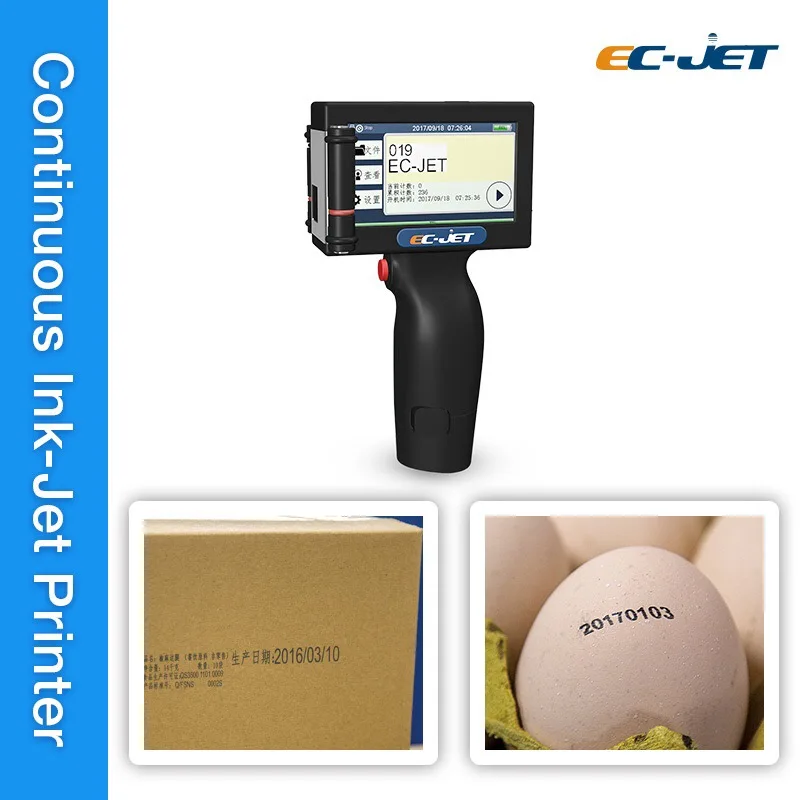 Automatic Portable Best Quality Handheld Mini Fast Jet Coding Printer For Parper Box Packaging Bag Printing (ECH200)
Automatic Portable Best Quality Handheld Mini Fast Jet Coding Printer For Parper Box Packaging Bag Printing (ECH200)