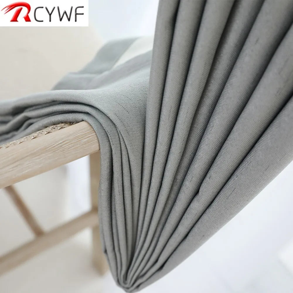 High shading Thick curtains for bedroom Blackout Curtains For Living room Faux Linen drapes for kitchen Customized
High shading Thick curtains for bedroom Blackout Curtains For Living room Faux Linen drapes for kitchen Customized