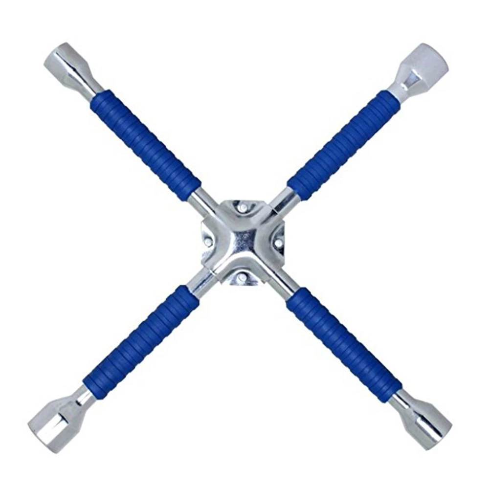 1pc Universal 18 Inch Anti-Slip Wheel Lug Wrench Cross For Tyre Vehicle Car Auto (17*19*21*23)
1pc Universal 18 Inch Anti-Slip Wheel Lug Wrench Cross For Tyre Vehicle Car Auto (17*19*21*23)