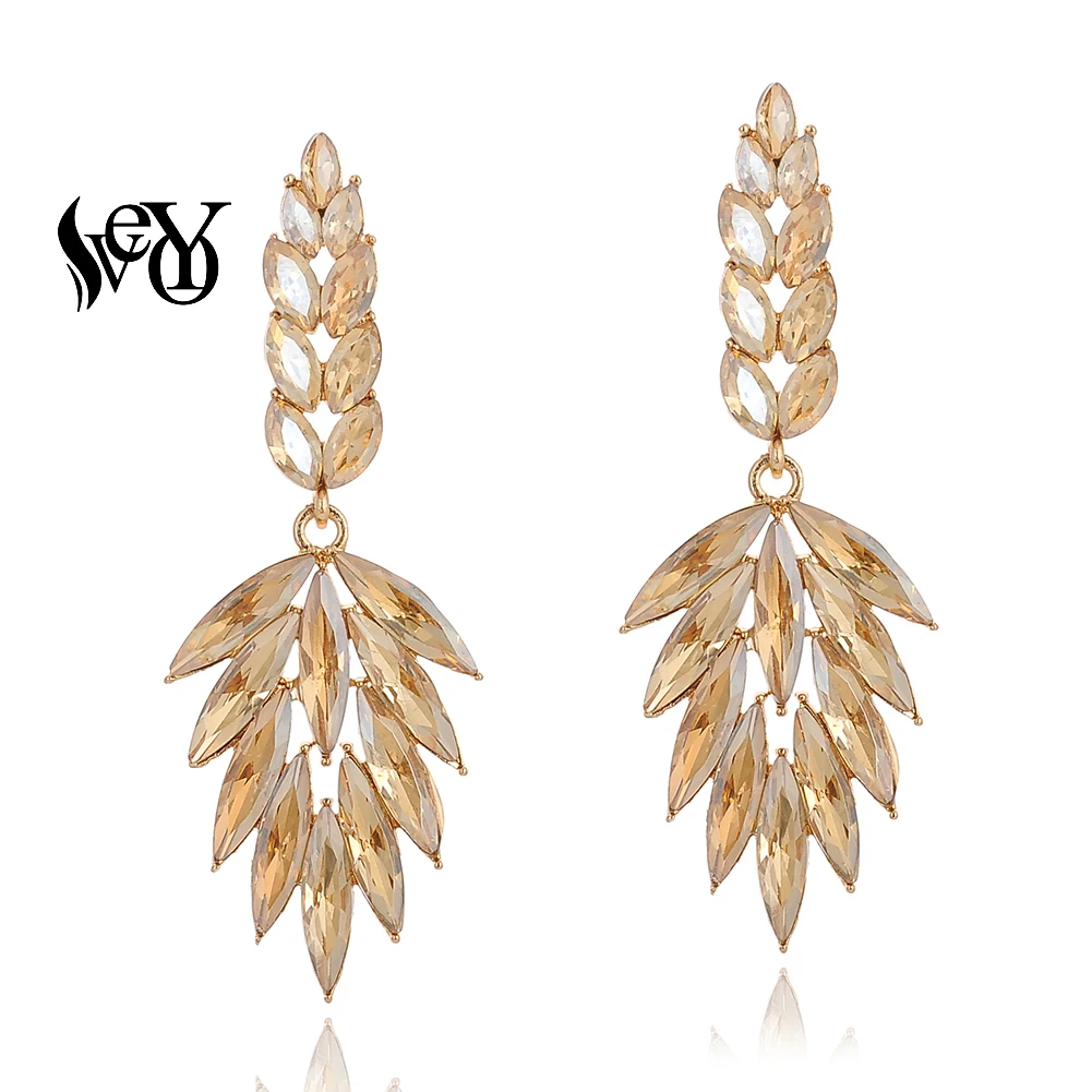 VEYO Trendy Drop Earrings Fashion Jewelry Ear shape Crystal Earrings for Women Gift
VEYO Trendy Drop Earrings Fashion Jewelry Ear shape Crystal Earrings for Women Gift