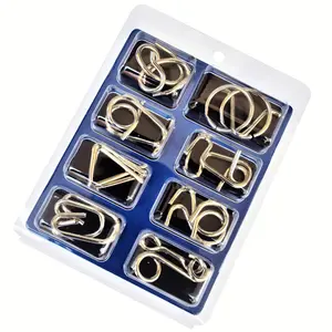 TONQUU 8pcsset Game Children Educational Adult Puzzle Toy TONQUU 8pcsset Game Children Educational Adult Puzzle Toy