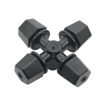 Black Cross Fog Nozzle Mist Sprayer Head Agriculture Greenhouse Sprinkler Irrigation Water Fog 6 Mm Interface 10 Pcs
Black Cross Fog Nozzle Mist Sprayer Head Agriculture Greenhouse Sprinkler Irrigation Water Fog 6 Mm Interface 10 Pcs