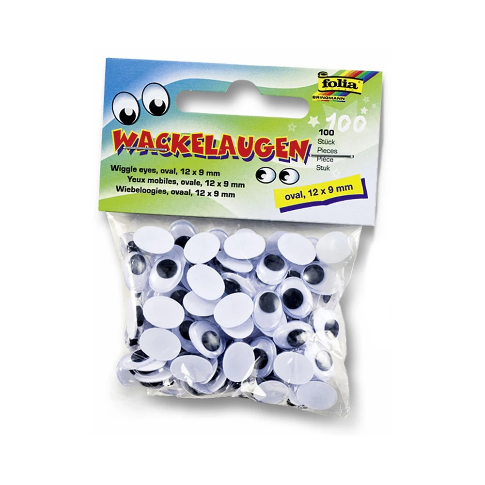 Mini Wiggle Eyes Black Small Plastic Round Moving Googly Eyes for Children School Classroom Arts & Crafts Models 100pcs/pack
Mini Wiggle Eyes Black Small Plastic Round Moving Googly Eyes for Children School Classroom Arts & Crafts Models 100pcs/pack
