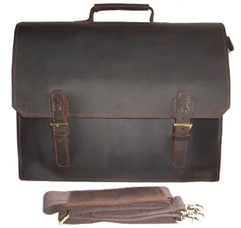 Vintage Crazy horse Leather Briefcase Men business bag Men Leather laptop Briefcase Tote Handbag shoulder bag 14"inch Laptop bag
Vintage Crazy horse Leather Briefcase Men business bag Men Leather laptop Briefcase Tote Handbag shoulder bag 14"inch Laptop bag