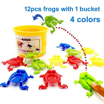Besegad 12pcs Funny Plastic Animal Jumping Frogs Hoppers Game Toys with Bucket for Kids Children Party Favors Birthday Gifts
Besegad 12pcs Funny Plastic Animal Jumping Frogs Hoppers Game Toys with Bucket for Kids Children Party Favors Birthday Gifts