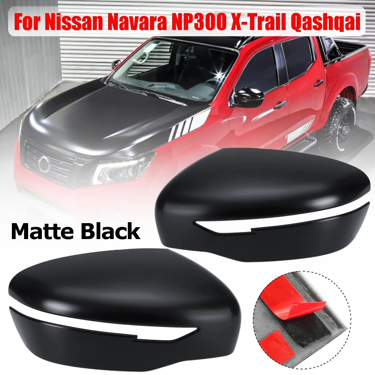 Pair Matte Black Chrome Rearview Mirror Cover For Nissan Navara NP300 D23 STX Tunez Side Wing Door Mirror Cover
Pair Matte Black Chrome Rearview Mirror Cover For Nissan Navara NP300 D23 STX Tunez Side Wing Door Mirror Cover