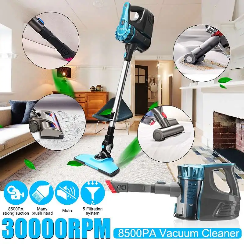 2 in 1 100-240V 30000RPM Corded Handheld Home &Commercial Vacuum Cleaner Large Suction Capacity Powerful Aspirator Appliances
2 in 1 100-240V 30000RPM Corded Handheld Home &Commercial Vacuum Cleaner Large Suction Capacity Powerful Aspirator Appliances