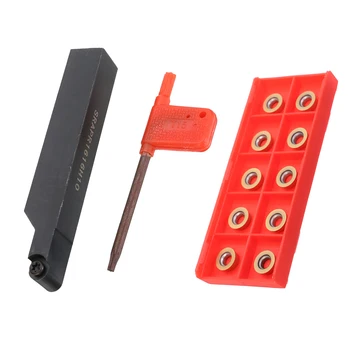 Mayitr SRAPR1616H10 Face Milling External Lathe Blade Holder & 10pcs RPMT10T3MO Inserts
Mayitr SRAPR1616H10 Face Milling External Lathe Blade Holder & 10pcs RPMT10T3MO Inserts