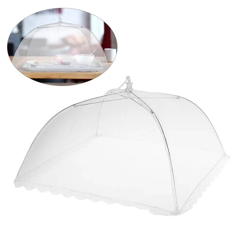 43cm Kitchen Hygienic Cover Home Folding Dish Cover Fine Mesh Large Anti Fly Family Food Net Covers For Food Freshness Keeping 
43cm Kitchen Hygienic Cover Home Folding Dish Cover Fine Mesh Large Anti Fly Family Food Net Covers For Food Freshness Keeping