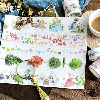 Girl Forest Story Creative Cute Masking Decoration Adhesive Stikcer Craft Washi Tape
Girl Forest Story Creative Cute Masking Decoration Adhesive Stikcer Craft Washi Tape