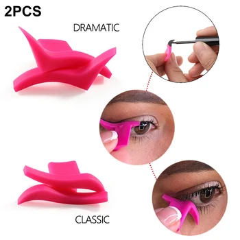 1 Pair Portable Professional Simple Soft Makeup Tool Silicone Easy To Wear Waterproof Wing Seals Cosmetic Models Eyeliner Stamp
1 Pair Portable Professional Simple Soft Makeup Tool Silicone Easy To Wear Waterproof Wing Seals Cosmetic Models Eyeliner Stamp